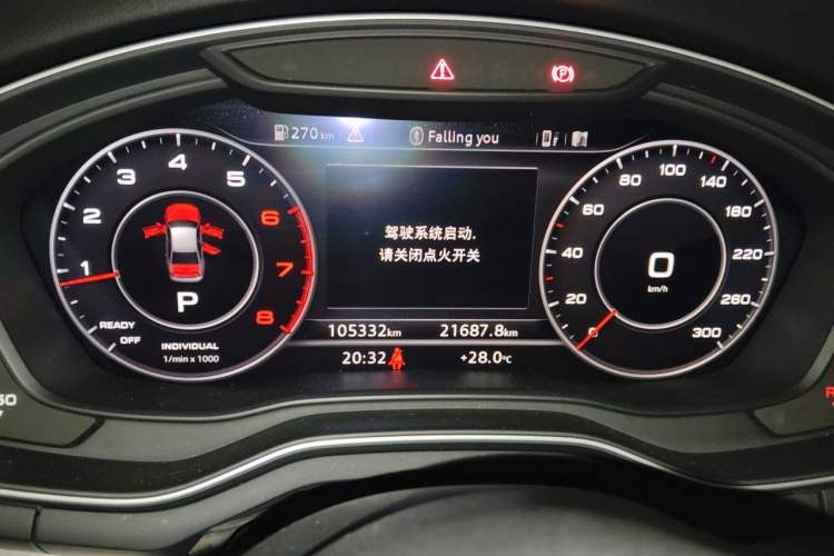 Used Audi A4L 2018 30th Anniversary Edition 40 TFSI Fashion Model Instrument Cluster