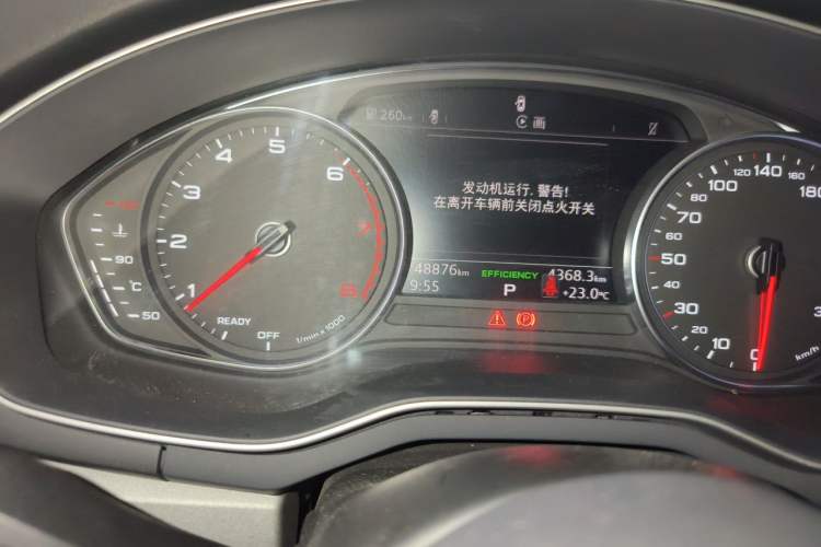 Used Audi A4L 2018 30th Anniversary Edition 30 TFSI Ambition Model Odometer Close Up