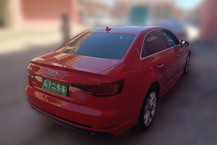 Used Audi A4L 2018 30th Anniversary Edition 40 TFSI Fashion Model Rear Right 45 Deg