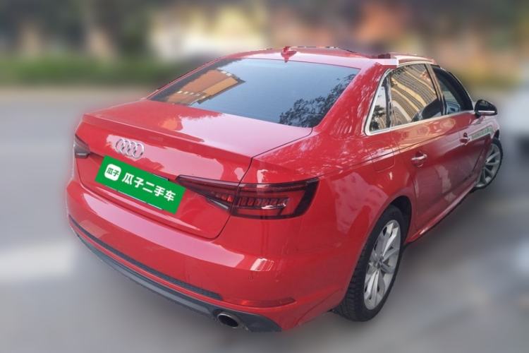 Used Audi A4L 2018 30th Anniversary Edition 40 TFSI Fashion Model Rear Right 45 Deg