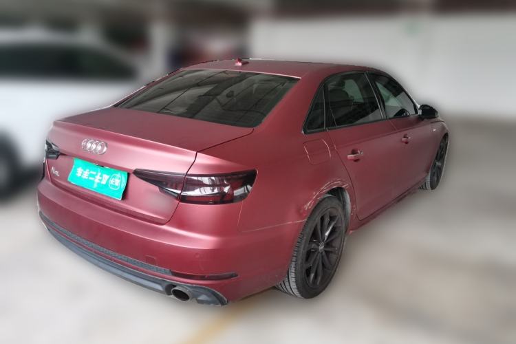Used Audi A4L 2018 30th Anniversary Edition 40 TFSI Fashion Model Rear Right 45 Deg