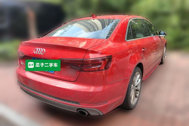 Used Audi A4L 2018 30th Anniversary Edition 40 TFSI Fashion Model Rear Right 45 Deg