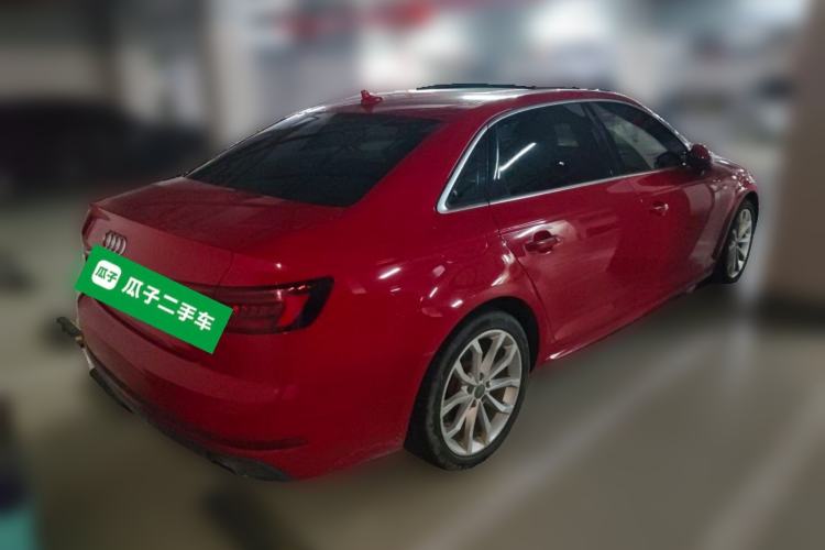Used Audi A4L 2018 30th Anniversary Edition 40 TFSI Fashion Model Rear Right 45 Deg