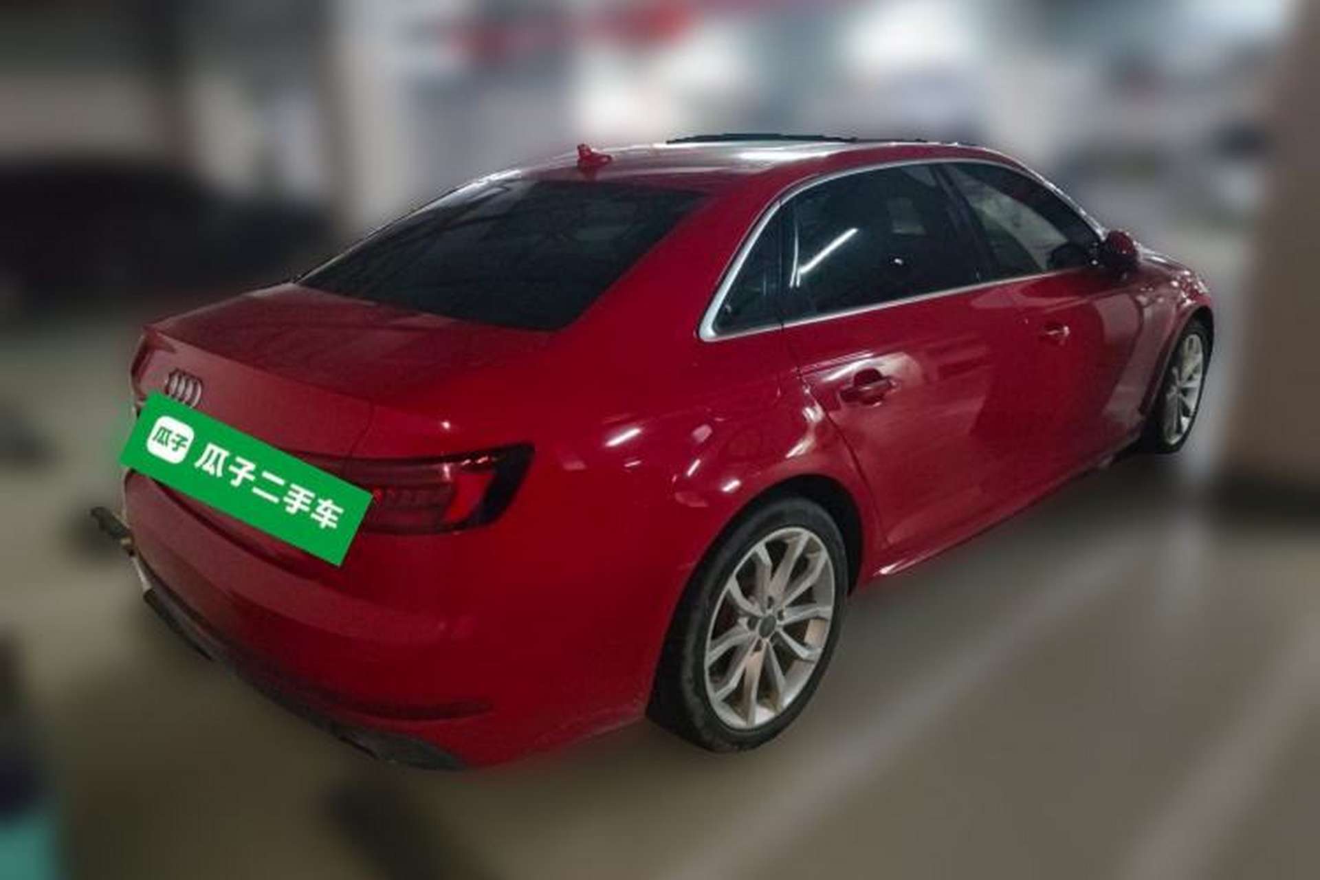Used Audi A4L 2018 30th Anniversary Edition 40 TFSI Fashion Model Rear Right 45 Deg