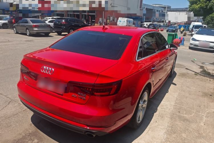 Used Audi A4L 2018 30th Anniversary Edition 40 TFSI Trendy Model Rear Right 45 Deg