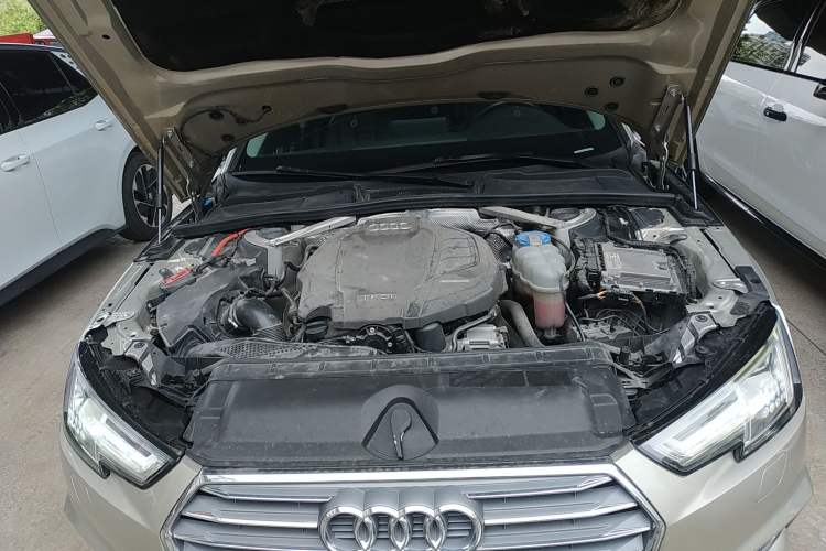 Used Audi A4L 2018 30th Anniversary Edition 40 TFSI Fashion Model Engine Bay