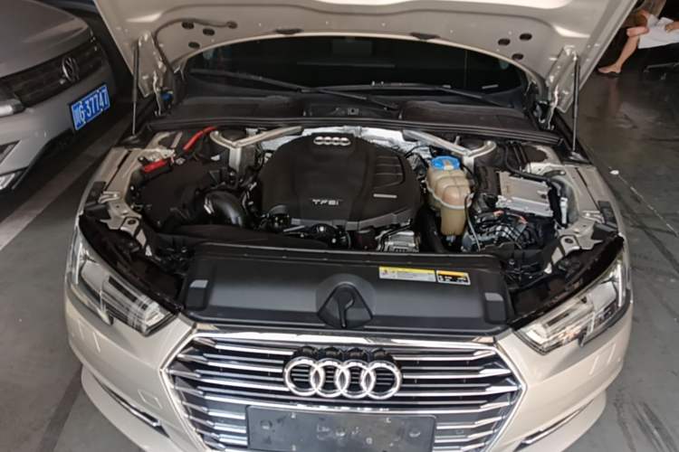 Used Audi A4L 2018 30th Anniversary Edition 40 TFSI Trendy Model Engine Bay