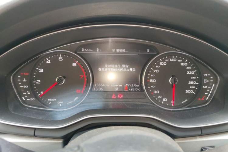 Used Audi A4L 2018 30th Anniversary Edition 40 TFSI Trendy Model Instrument Cluster