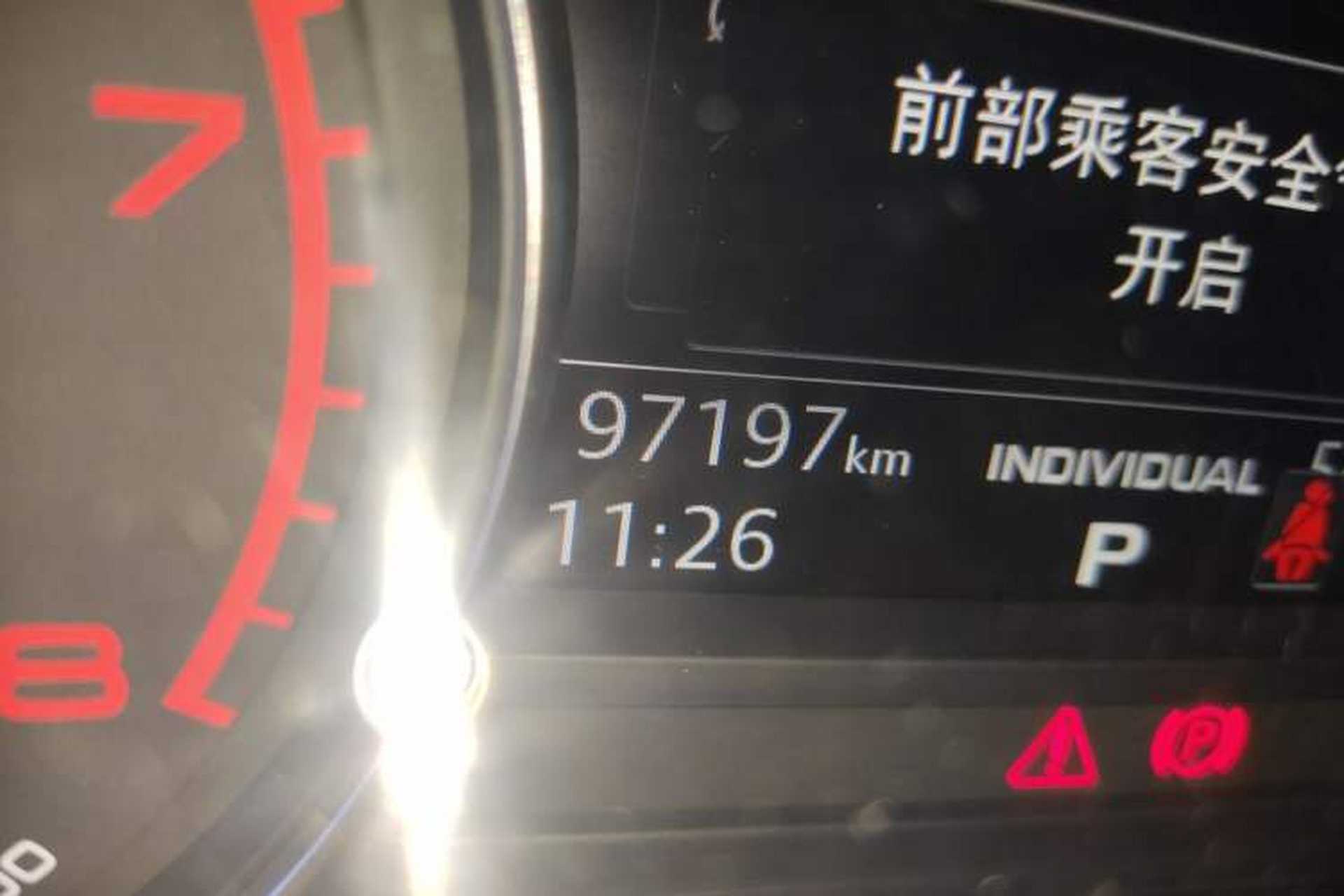 Used Audi A4L 2018 30th Anniversary Edition 40 TFSI Trendy Model Odometer Close Up