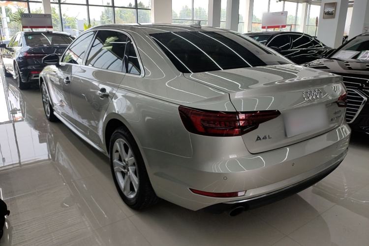 Used Audi A4L 2018 30th Anniversary Edition 40 TFSI Trendy Model Rear Left 45 Deg