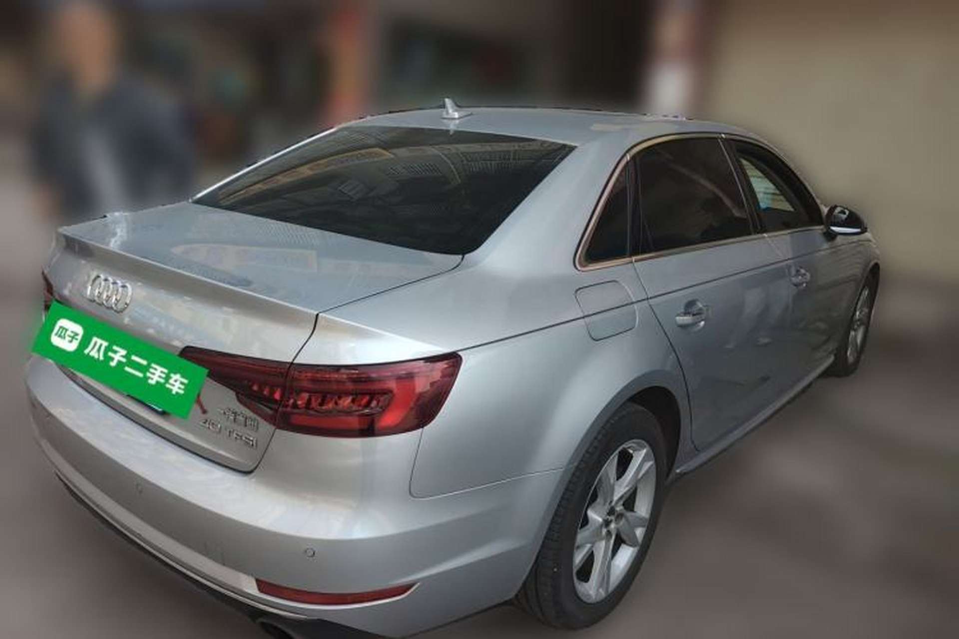Used Audi A4L 2018 30th Anniversary Edition 40 TFSI Trendy Model Rear Right 45 Deg