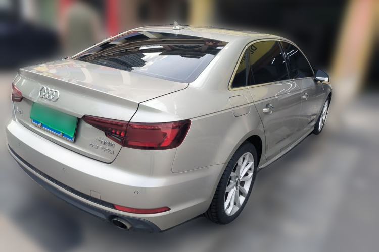 Used Audi A4L 2018 30th Anniversary Edition 40 TFSI Fashion Model Rear Right 45 Deg
