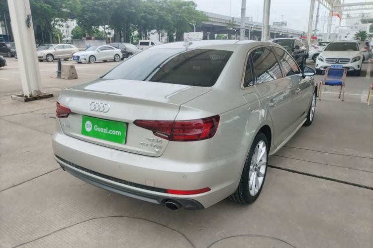 Used Audi A4L 2018 30th Anniversary Edition 40 TFSI Fashion Model Rear Right 45 Deg