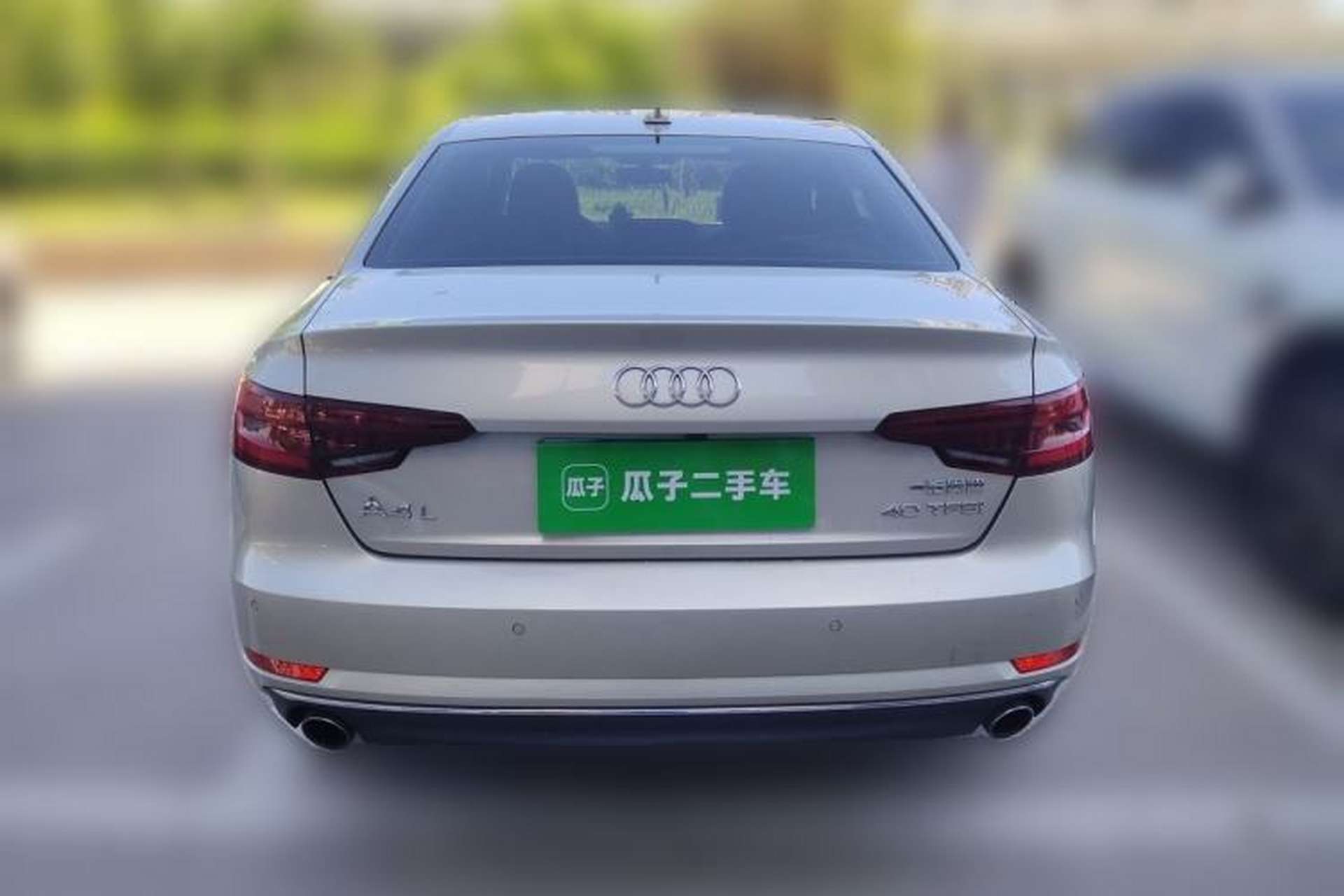 Used Audi A4L 2018 30th Anniversary Edition 40 TFSI Trendy Model Rear