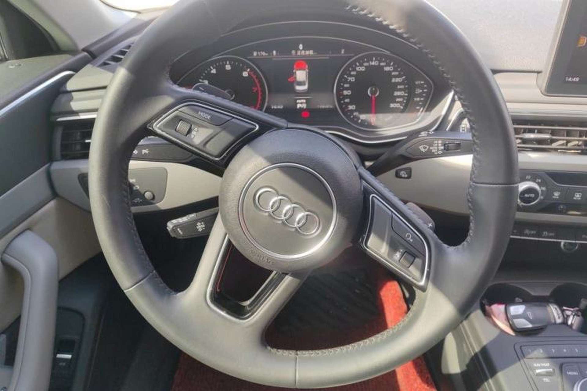 Used Audi A4L 2018 30th Anniversary Edition 40 TFSI Trendy Model Steering Wheel