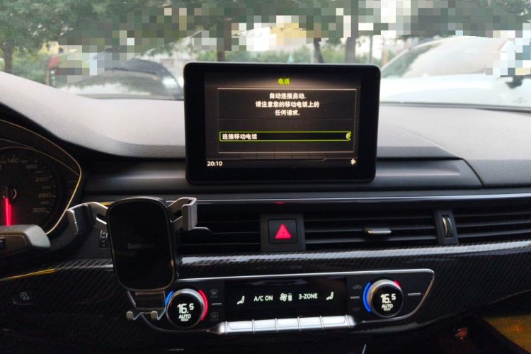 Used Audi A4L 2018 30th Anniversary Edition 45 TFSI quattro Individual Sport Edition Audio And AC Panel