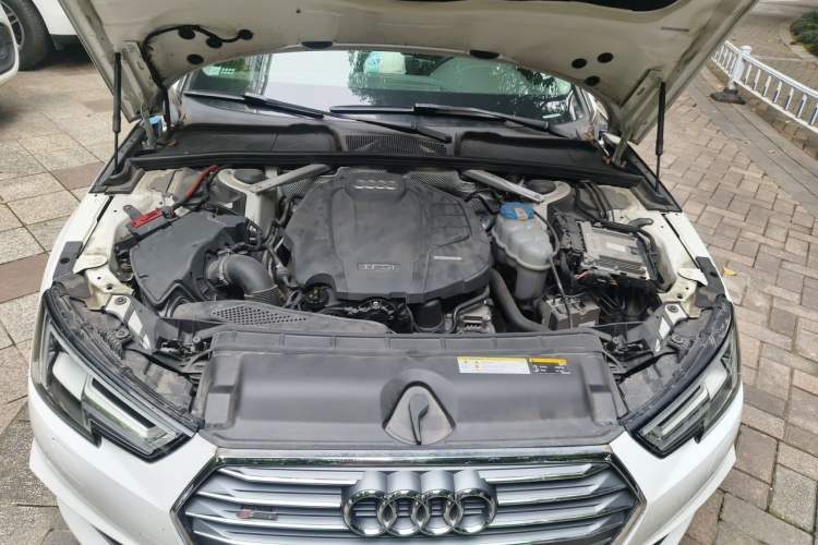 Used Audi A4L 2018 30th Anniversary Edition 40 TFSI Fashion Model Engine Bay