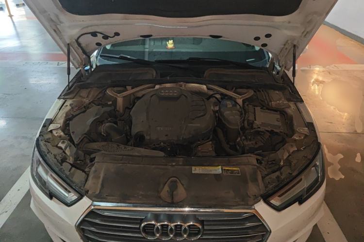 Used Audi A4L 2018 30th Anniversary Edition 40 TFSI Fashion Model Engine Bay