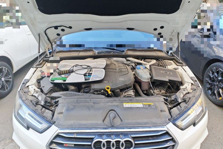 Used Audi A4L 2018 30th Anniversary Edition 40 TFSI Trendy Model Engine Bay