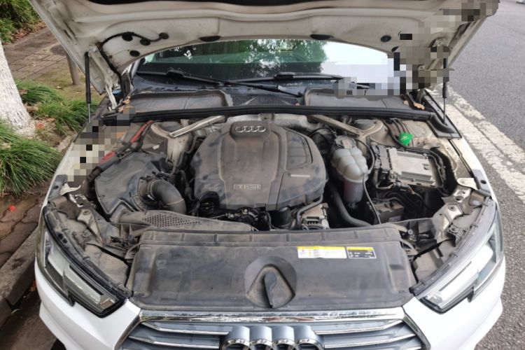 Used Audi A4L 2018 30th Anniversary Edition 40 TFSI Fashion Model Engine Bay