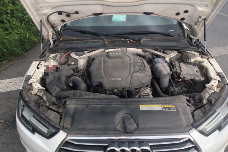 Used Audi A4L 2018 30th Anniversary Edition 40 TFSI Trendy Model Engine Bay