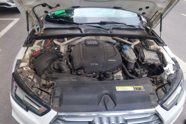 Used Audi A4L 2018 30th Anniversary Edition 40 TFSI Fashion Model Engine Bay