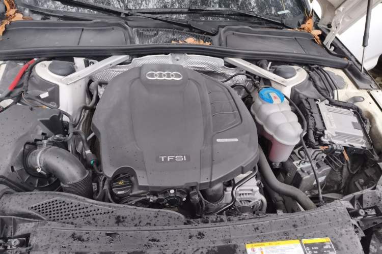 Used Audi A4L 2018 30th Anniversary Edition 40 TFSI Trendy Model Engine Bay