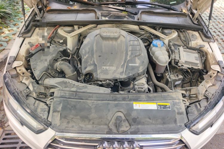 Used Audi A4L 2018 30th Anniversary Edition 40 TFSI Trendy Model Engine Bay