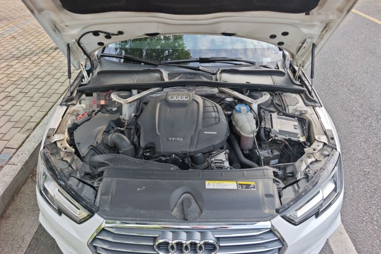Used Audi A4L 2018 30th Anniversary Edition 40 TFSI Fashion Model Engine Bay