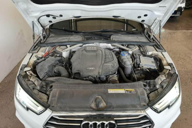 Used Audi A4L 2018 30th Anniversary Edition 40 TFSI Trendy Model Engine Bay