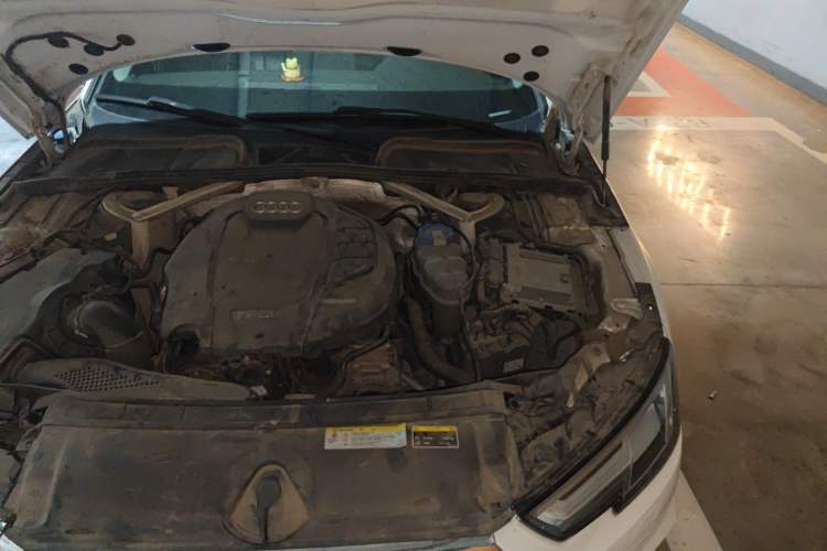 Used Audi A4L 2018 30th Anniversary Edition 40 TFSI Fashion Model Engine Bay Left