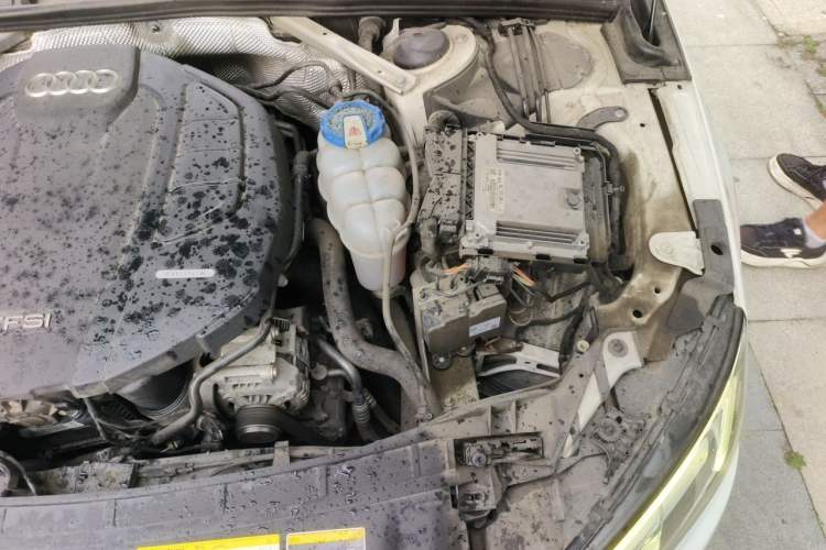 Used Audi A4L 2018 30th Anniversary Edition 40 TFSI Fashion Model Engine Bay Left