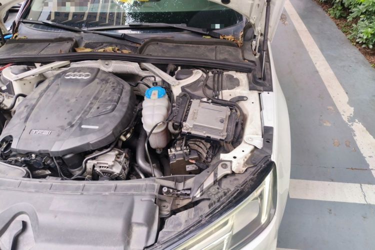 Used Audi A4L 2018 30th Anniversary Edition 40 TFSI Fashion Model Engine Bay Left