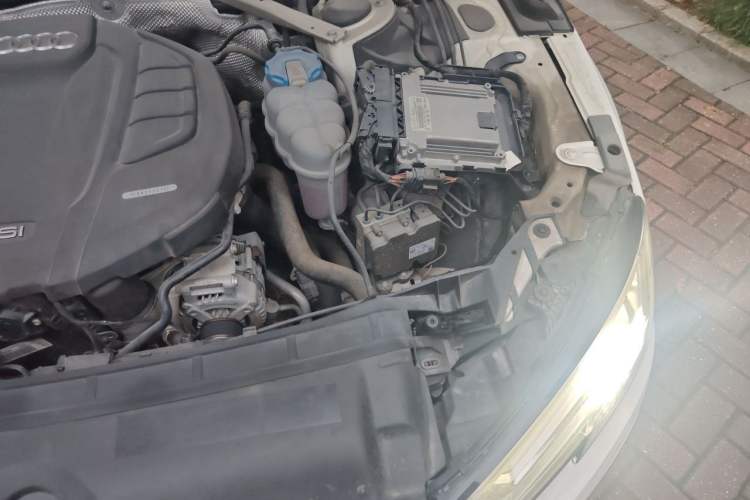 Used Audi A4L 2018 30th Anniversary Edition 40 TFSI Fashion Model Engine Bay Left