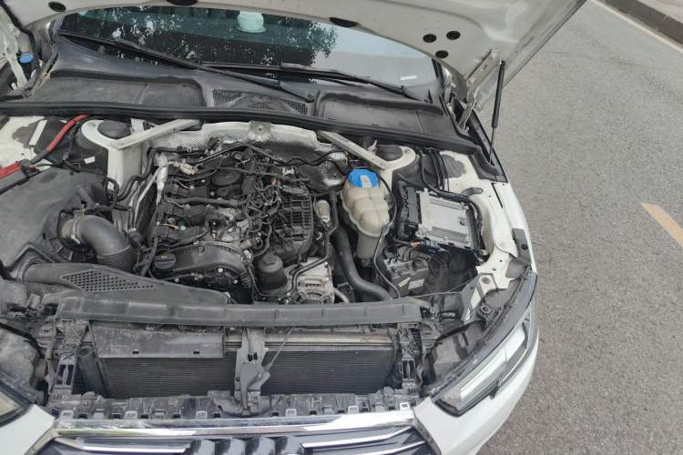 Used Audi A4L 2018 30th Anniversary Edition 40 TFSI Trendy Model Engine Bay Left