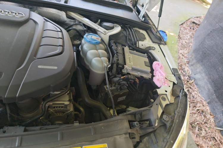 Used Audi A4L 2018 30th Anniversary Edition 40 TFSI Trendy Model Engine Bay Left