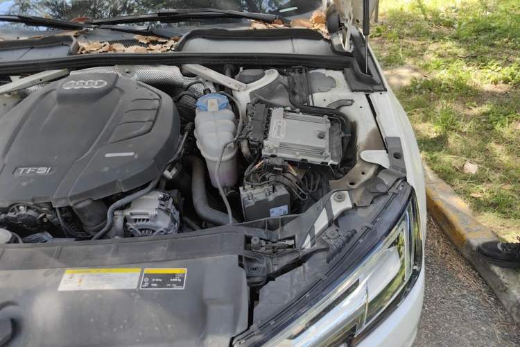 Used Audi A4L 2018 30th Anniversary Edition 40 TFSI Trendy Model Engine Bay Left