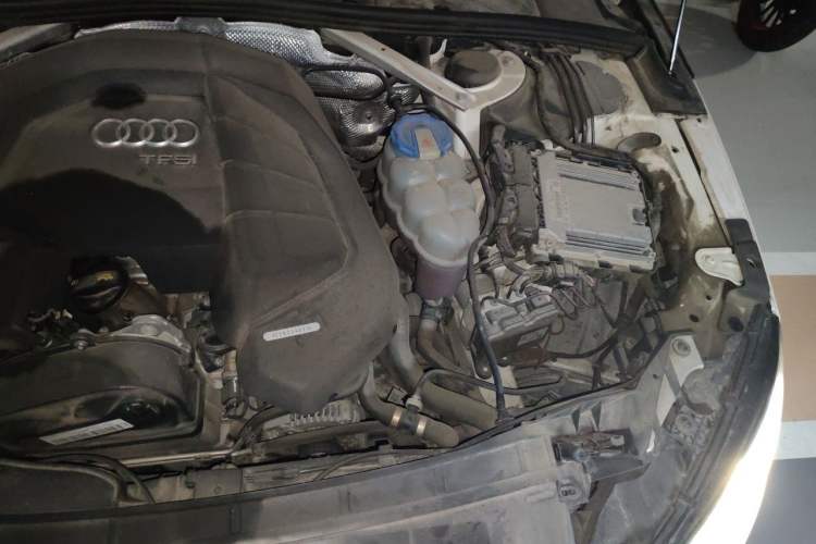 Used Audi A4L 2018 30th Anniversary Edition 30 TFSI Ambition Model Engine Bay Left