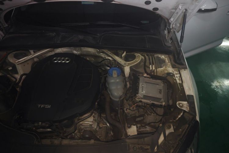 Used Audi A4L 2018 30th Anniversary Edition 40 TFSI Trendy Model Engine Bay Left