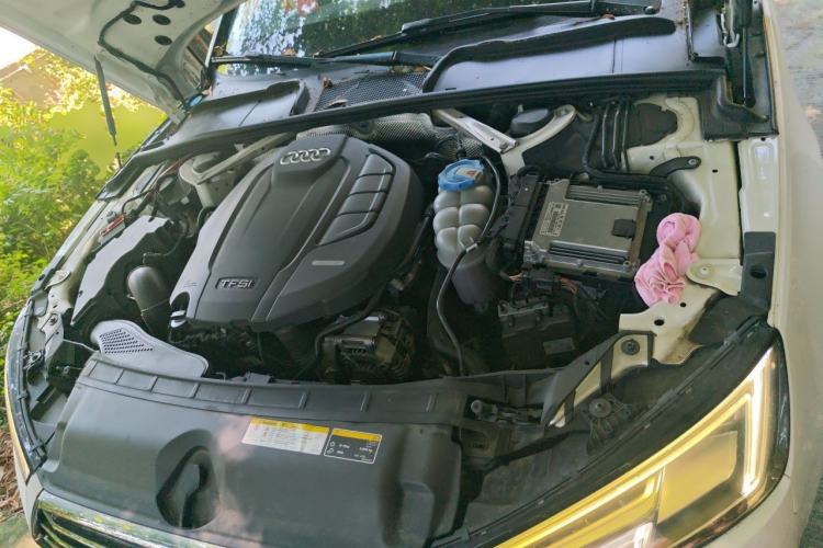 Used Audi A4L 2018 30th Anniversary Edition 40 TFSI Trendy Model Engine Bay