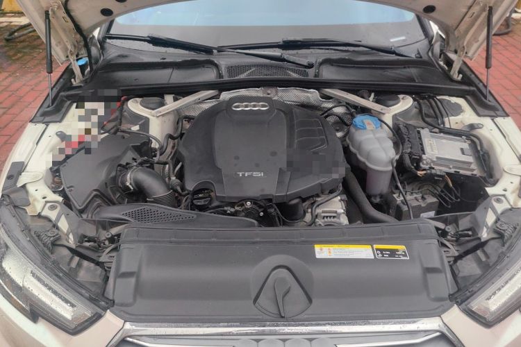 Used Audi A4L 2018 30th Anniversary Edition 40 TFSI Fashion Model Engine Bay