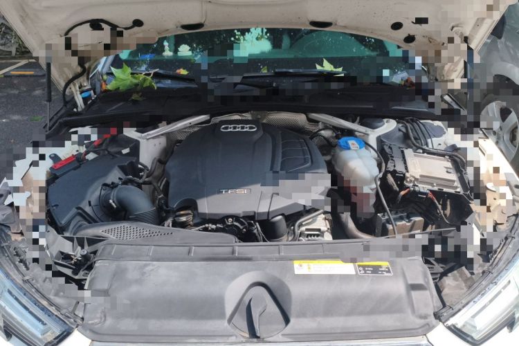 Used Audi A4L 2018 30th Anniversary Edition 40 TFSI Trendy Model Engine Bay