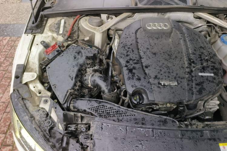 Used Audi A4L 2018 30th Anniversary Edition 40 TFSI Fashion Model Engine Bay Right