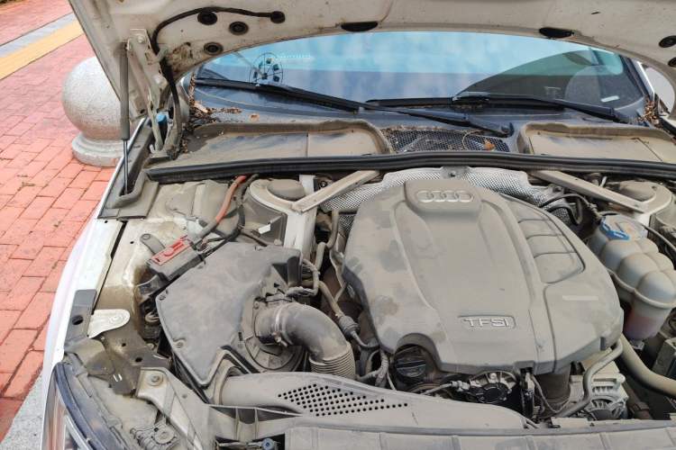 Used Audi A4L 2018 30th Anniversary Edition 40 TFSI Fashion Model Engine Bay Right