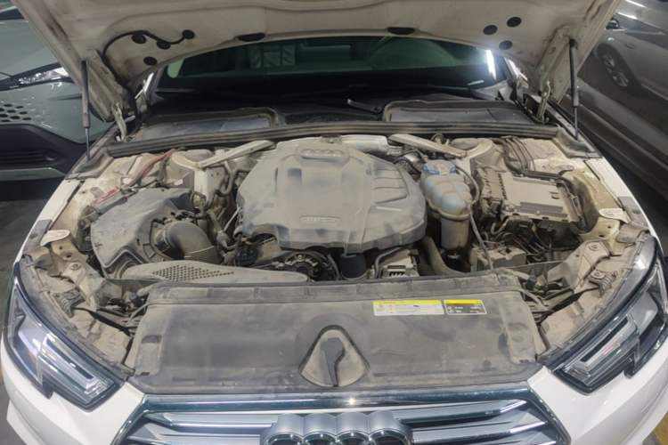 Used Audi A4L 2018 30th Anniversary Edition 40 TFSI Fashion Model Engine Bay