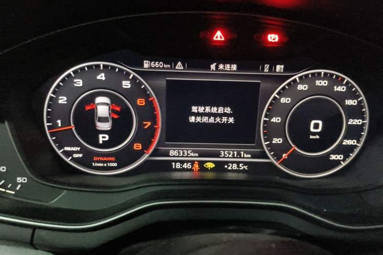 Used Audi A4L 2018 30th Anniversary Edition 40 TFSI Fashion Model Instrument Cluster