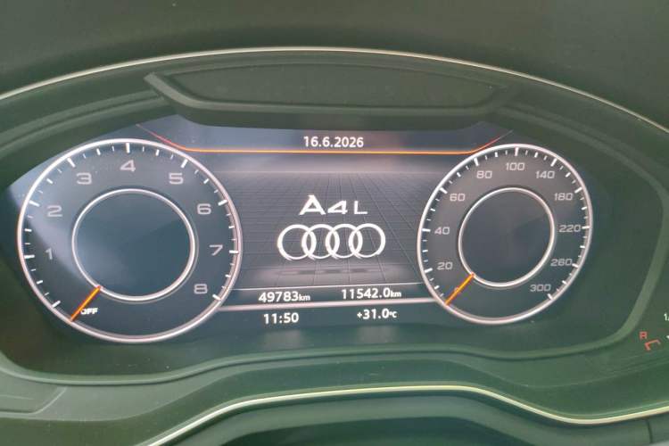 Used Audi A4L 2018 30th Anniversary Edition 40 TFSI Fashion Model Instrument Cluster