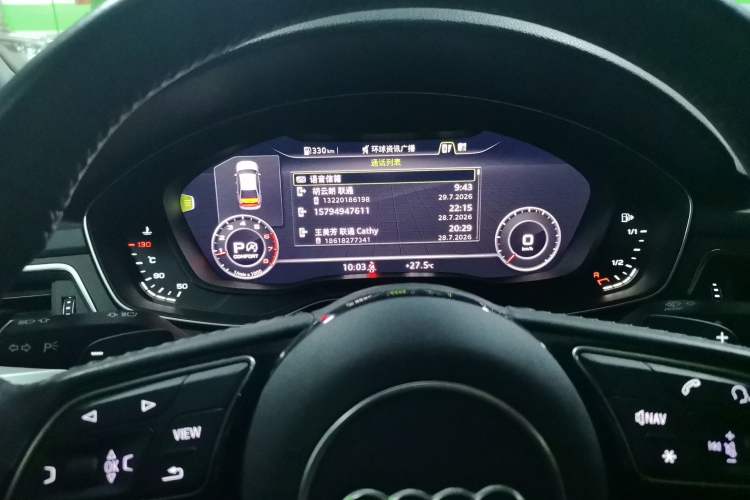 Used Audi A4L 2018 30th Anniversary Edition 40 TFSI Fashion Model Instrument Cluster