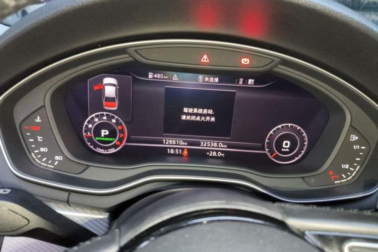 Used Audi A4L 2018 30th Anniversary Edition 40 TFSI Fashion Model Instrument Cluster