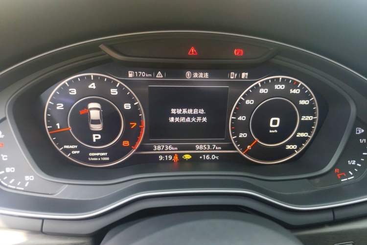 Used Audi A4L 2018 30th Anniversary Edition 45 TFSI quattro Sport model Instrument Cluster